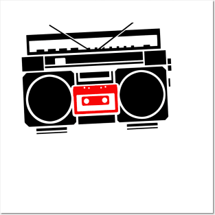 Boombox Posters and Art